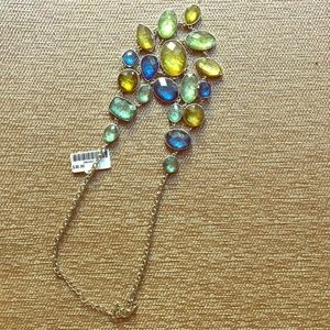 Green and Blue Glass Necklace